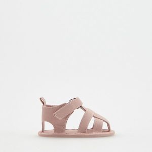 Reserved - Bavlněné sandály - Růžová obraz