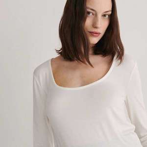 Reserved - Tričko z modalu - Bílá obraz