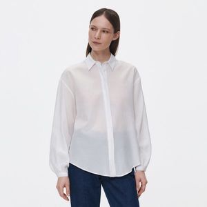 Reserved - Košile z organické bavlny - Krémová obraz