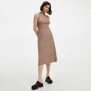 Reserved - Šaty se stojáčkem - Béžová obraz