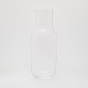 Reserved - Karafa z bublinkového skla - Bílá obraz