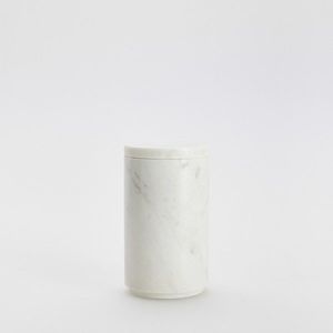 Reserved - Velká mramorová nádoba - Bílá obraz