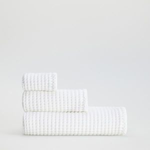 Reserved - Texturovaný ručník - Bílá obraz