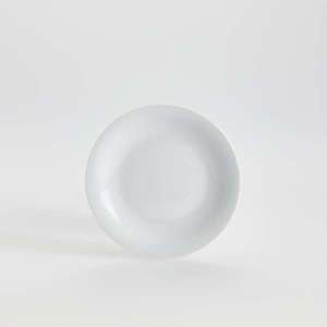 Reserved - Porcelánový talíř se vzorem - Bílá obraz