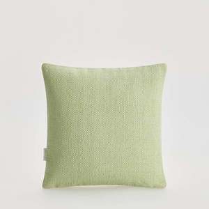 Reserved - Povlak na polštář z texturované bavlněné látky - Zelená obraz