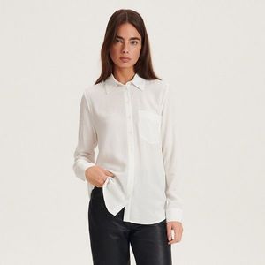 Reserved - Košile z viskózy - Bílá obraz