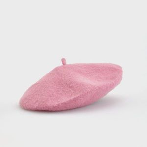Reserved - Vlněný baret - Růžová obraz
