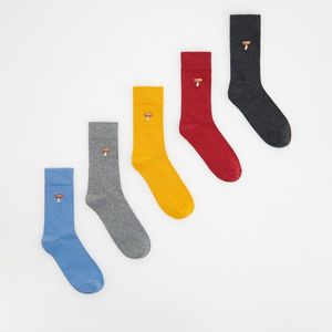 Reserved - Sada 5 párů ponožek - Modrá obraz