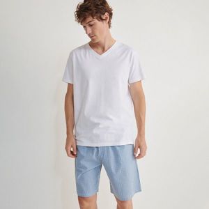 Reserved - Dvoudílná pyžamová souprava - Bílá obraz