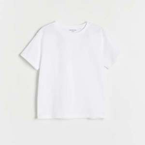 Reserved - Bavlněné tričko Basic - Bílá obraz