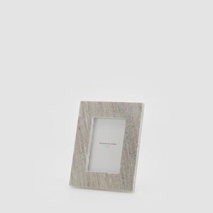 Reserved - Mramorový rámeček se širokým okrajem - Světle šedá obraz