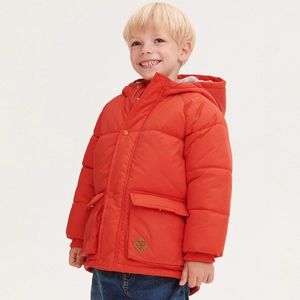 Reserved - Zateplená bunda s kapucí - Červená obraz
