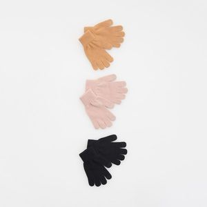 Reserved - Barevné rukavice 3 pack - Růžová obraz