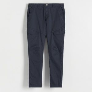 Reserved - Kalhoty cargo s kapsami - Modrá obraz