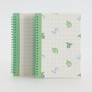 Reserved - Zápisník s dětským motivem (2 ks) - Zelená obraz