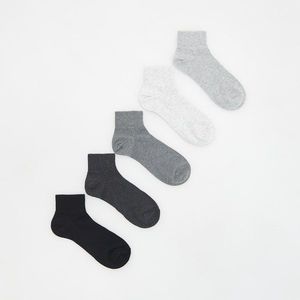 Reserved - Sada 5 párů ponožek - Šedá obraz