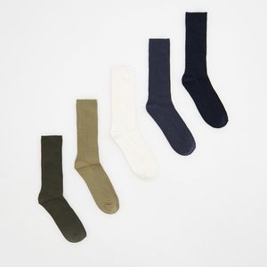 Reserved - Sada 5 párů ponožek - Khaki obraz
