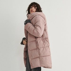 Reserved - Prošívaný kabát - Růžová obraz