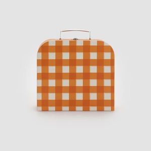 Reserved - Kartonový kufřík - Oranžová obraz