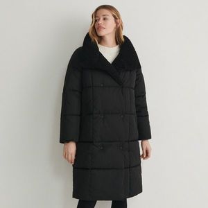 Reserved - Ladies` coat - Černý obraz