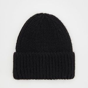 Reserved - Úpletová čepice - Černý obraz