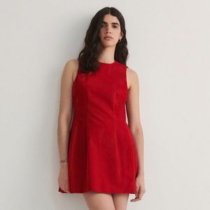 Reserved - Mini šaty - Červená obraz