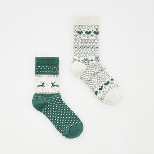 Reserved - Ladies` socks - Zelená obraz