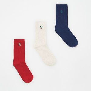 Reserved - Ladies` socks - Červená obraz