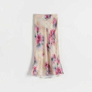 Reserved - Vzorovaná midi sukně - Vícebarevná obraz