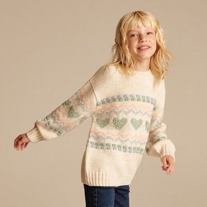 Reserved - Girls` sweater - Vícebarevná obraz