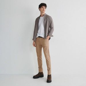 Reserved - Kalhoty chino slim fit - Béžová obraz