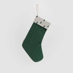 Reserved - Vánoční ponožka - Zelená obraz