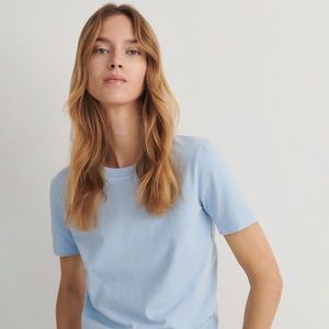 Reserved - Tričko slim fit - Modrá obraz