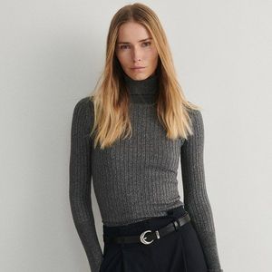 Reserved - Ladies` sweater - Šedá obraz