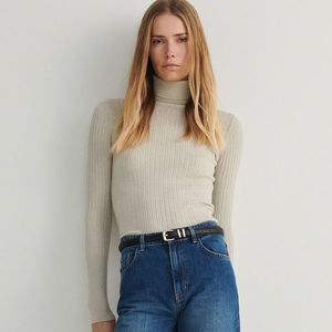 Reserved - Ladies` sweater - Béžová obraz