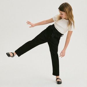 Reserved - Girls` jeans trousers - Černý obraz