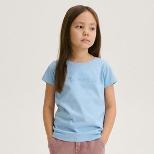 Reserved - Bavlněné tričko s aplikací - Modrá obraz