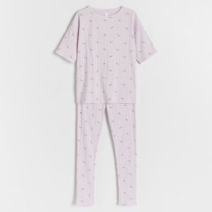 Reserved - Dvoudílné pyžamo - Fialová obraz