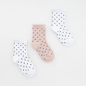 Reserved - Sada 3 párů ponožek - Bílá obraz