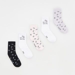 Reserved - Girls` socks multi - Vícebarevná obraz