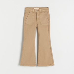 Reserved - Girls` jeans trousers - Béžová obraz