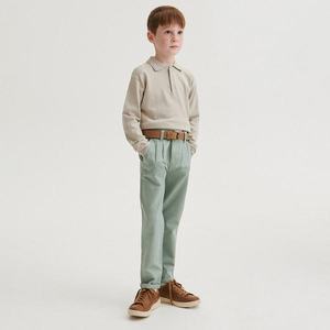 Reserved - Boys` trousers & belt - Zelená obraz