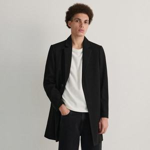 Reserved - Klasický kabát - Černý obraz