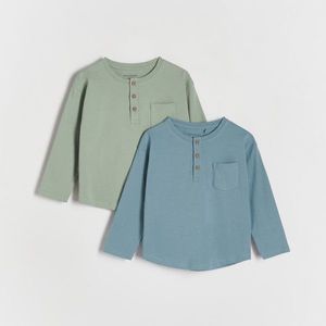Reserved - Boys` blouse - Zelená obraz