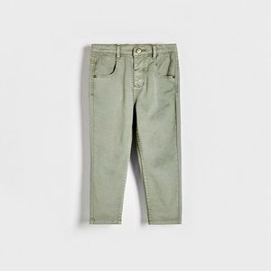 Reserved - Pružné kalhoty regular - Zelená obraz