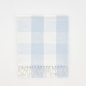 Reserved - Kostkovaný šál - Modrá obraz