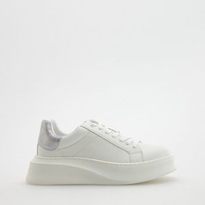 Reserved - Tenisky sneakers na tlusté podrážce - Bílá obraz