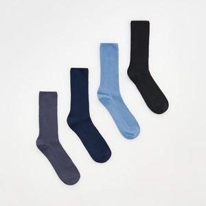 Reserved - Sada 4 párů ponožek - Modrá obraz
