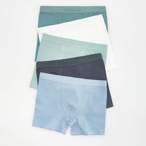 Reserved - Sada 5 kusů boxerek s vysokým podílem bavlny - Zelená obraz