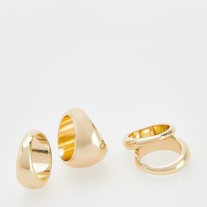 Reserved - Sada z pozlacených prstenů - Zlatá obraz